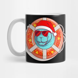 manatee christmas Mug